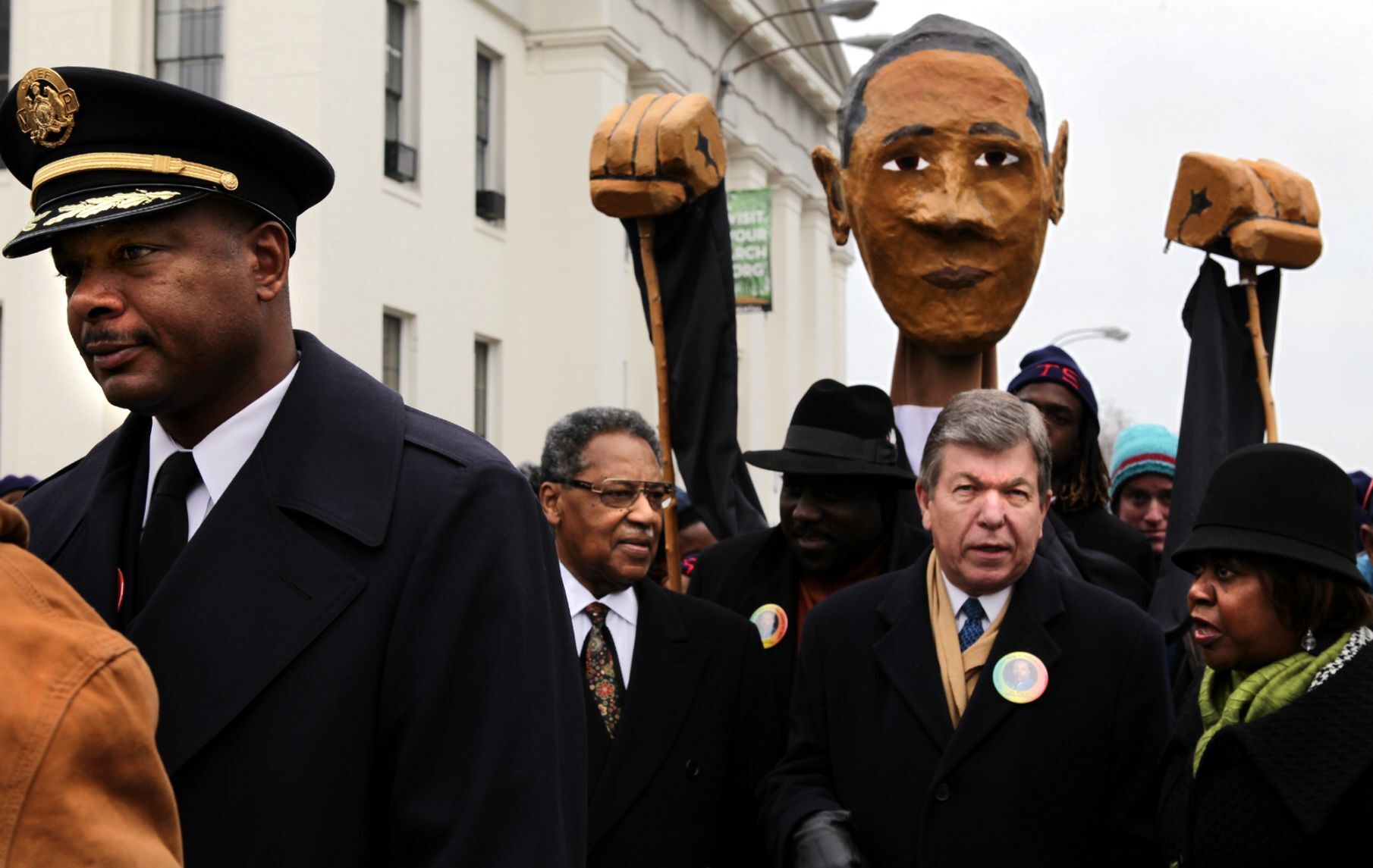 March from Old Courthouse celebrates King